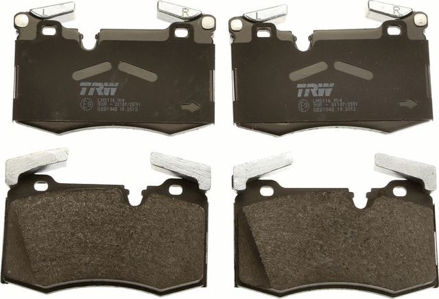 Тормозные колодки TRW COTEC передние для MINI Hatch II (R56) 2006-2013. Артикул GDB1948