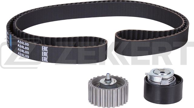 Ремень ГРМ с роликами (комплект) Zekkert (HNBR (Hydrierter Acryl-Nitril-Butadien-Kautschuk)) для IVECO Daily III 2002-2007. Артикул ZR-1243