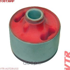 Полиуретановый сайлентблок нижнего рычага передней (VTR). Артикул TO0136RP