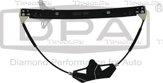 Стеклоподъемник DPA задний правый для Skoda Octavia A7 2012-2019. Артикул 88391316902