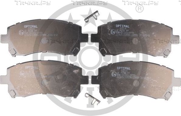 Тормозные колодки Optimal передние для Subaru Legacy III 1998-2003. Артикул BP-10214