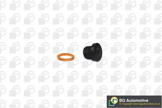 Сливная пробка масляного поддона двигателя BGA. Артикул PK0103