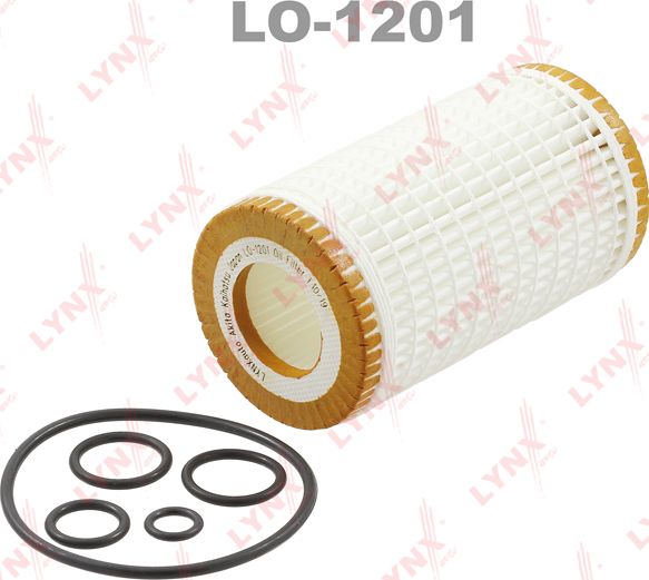 Масляный фильтр LYNXauto для Chrysler Crossfire 2003-2008. Артикул LO-1201