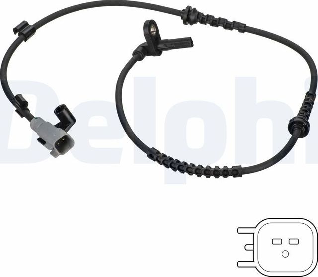 Датчик ABS Delphi. Артикул SS20817