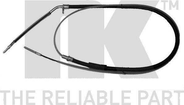 Трос ручника (тросик ручного тормоза) NK для BMW 5 III (E34) 1989-1996. Артикул 901517