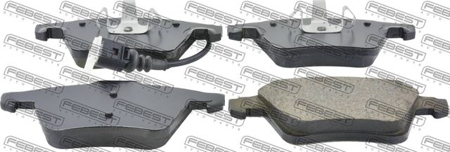 Тормозные колодки Febest передние для Volkswagen Transporter T5 2003-2015. Артикул 2301-T5F