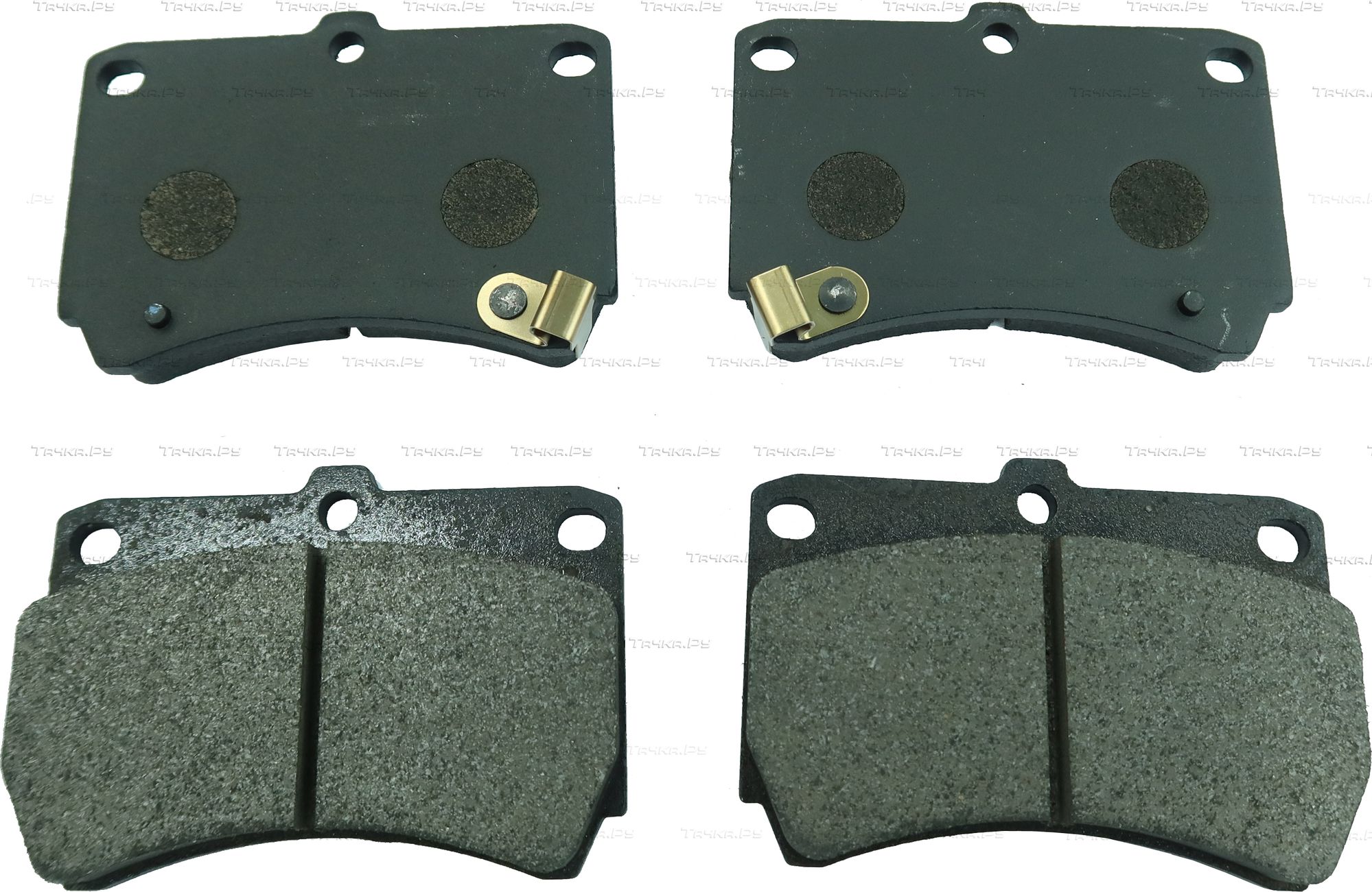 Тормозные колодки CTR передние для Kia Avella 1995-2001. Артикул GK0509