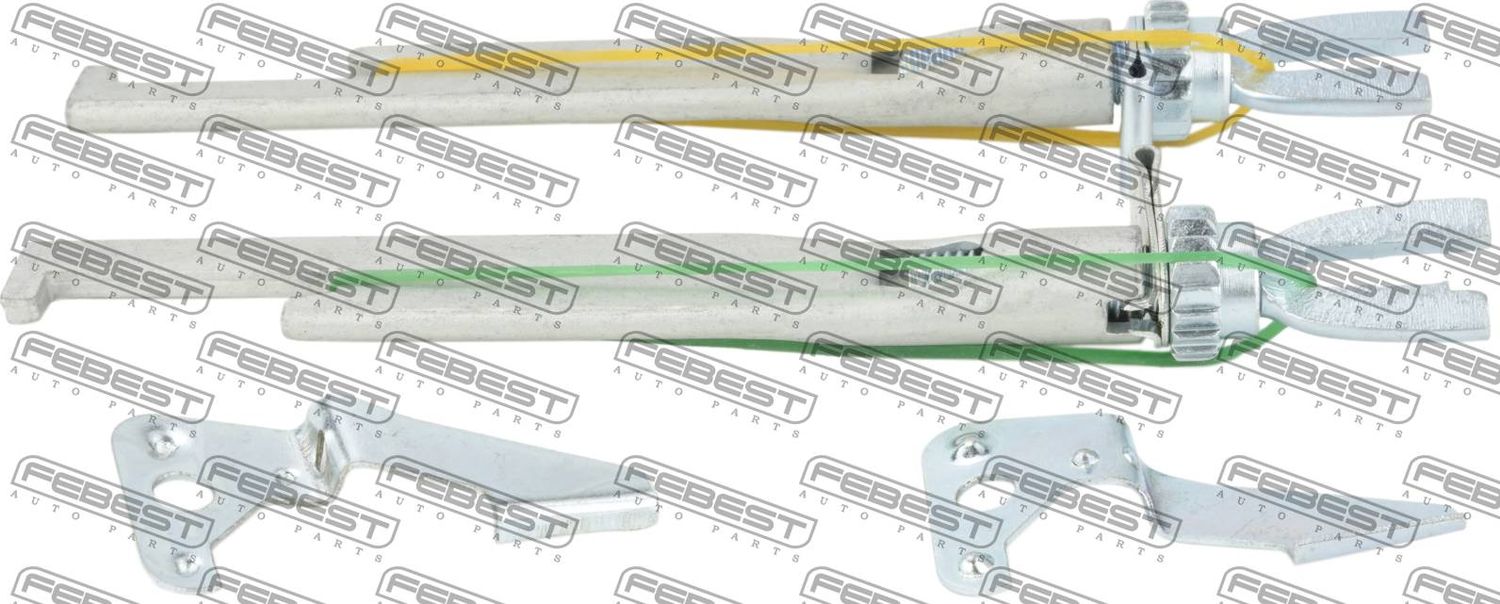 РЕГУЛЯТОР ЗАДНИХ ТОРМОЗНЫХ КОЛОДОК КОМПЛЕКТ, шт Febest. Артикул 2404-SAN8TR