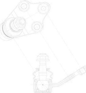 Шаровая опора CTR. Артикул CB0675