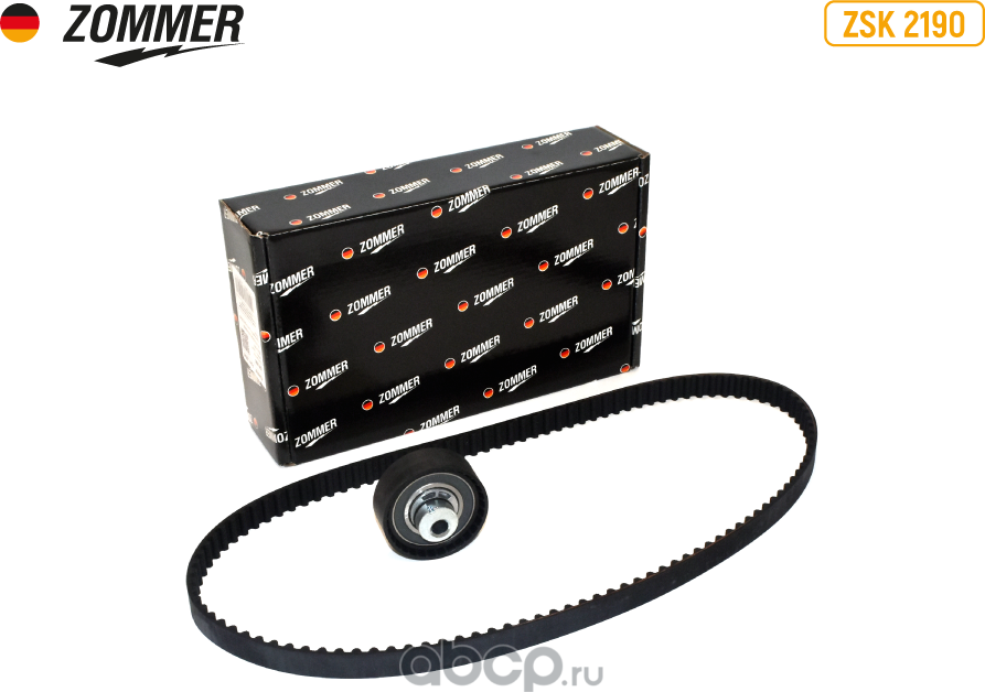 Комплект ГРМ 2190 (ремень+1 рол) (8 клап) ZOMMER. Артикул ZSK2190