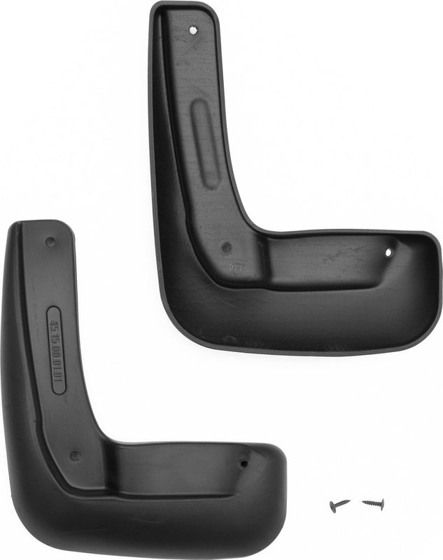 Брызговики Frosch (в пакете) передняя пара для Skoda Rapid лифтбек 2012-2020. Артикул NLF.45.15.F10