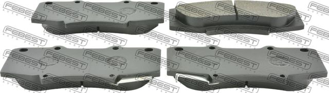 Тормозные колодки Febest передние для Toyota Hilux VIII 2015-2026. Артикул 0101-KUN60F