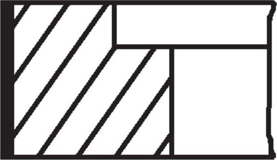 Поршневые кольца Mahle. Артикул 034 75 V0