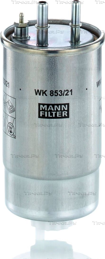 Топливный фильтр Mann-Filter для Fiat Strada 2010-2026. Артикул WK 853/21