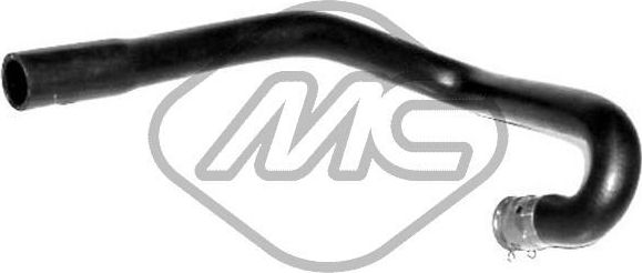 Патрубок радиатора (системы охлаждения) Metalcaucho для Peugeot 206 1999-2009. Артикул 08681