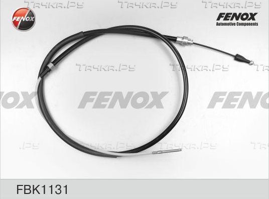 Трос ручника (тросик ручного тормоза) Fenox. Артикул FBK1131