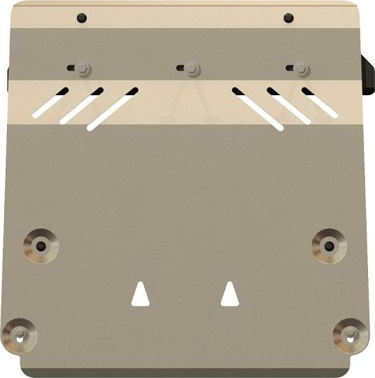 Защита алюминиевая Шериф (5 мм) для картера и КПП Nissan Juke 2010-2019. Артикул 2041