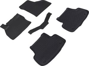 Коврики резиновые Seintex с высоким бортиком для салона Audi A3 8V 2012-2026. Артикул 85224