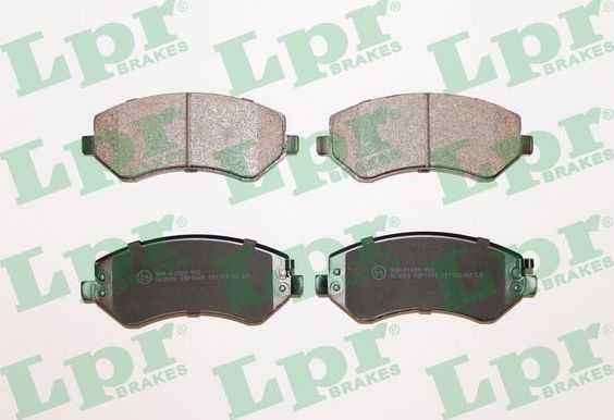 Тормозные колодки LPR. Артикул 05P1005