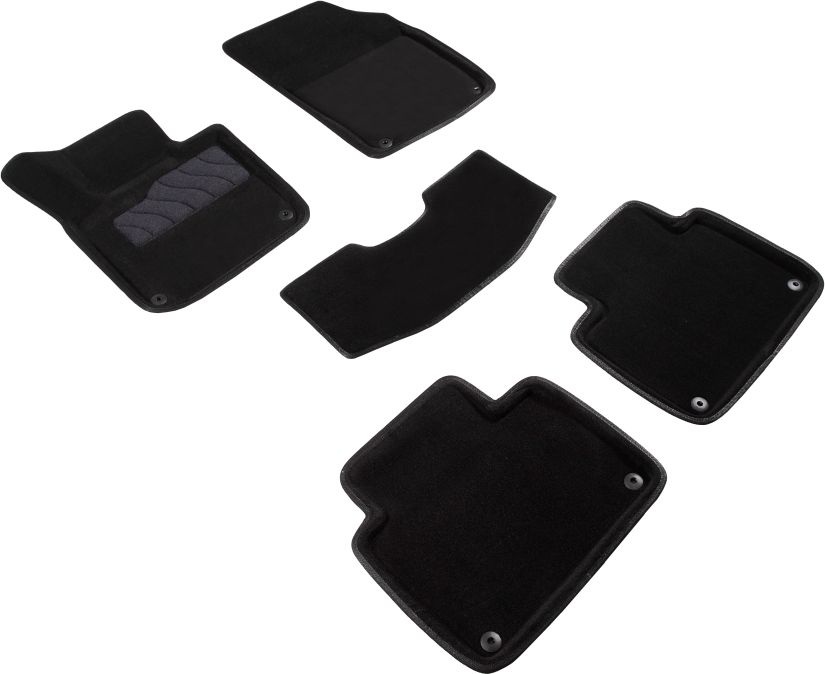 Коврики Seintex 3D ворсовые для салона Volvo S90 II 2016-2026. Артикул 89350