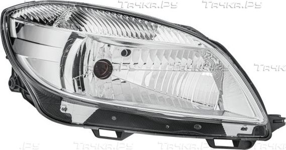 Фара передняя основная Hella правая для Skoda Fabia II 2010-2014. Артикул 1ED 010 417-341