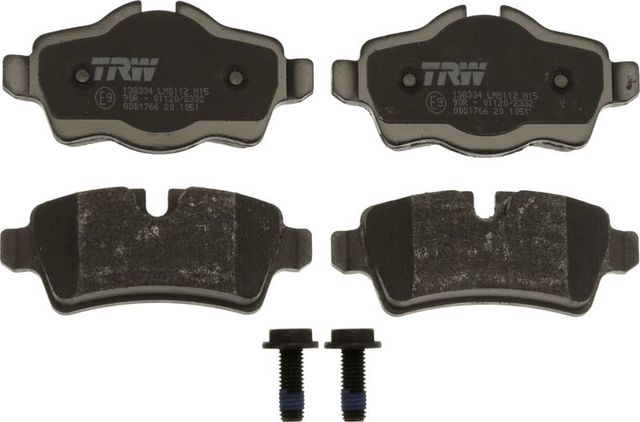 Тормозные колодки TRW COTEC задние для MINI Clubman I (R55) 2007-2014. Артикул GDB1766