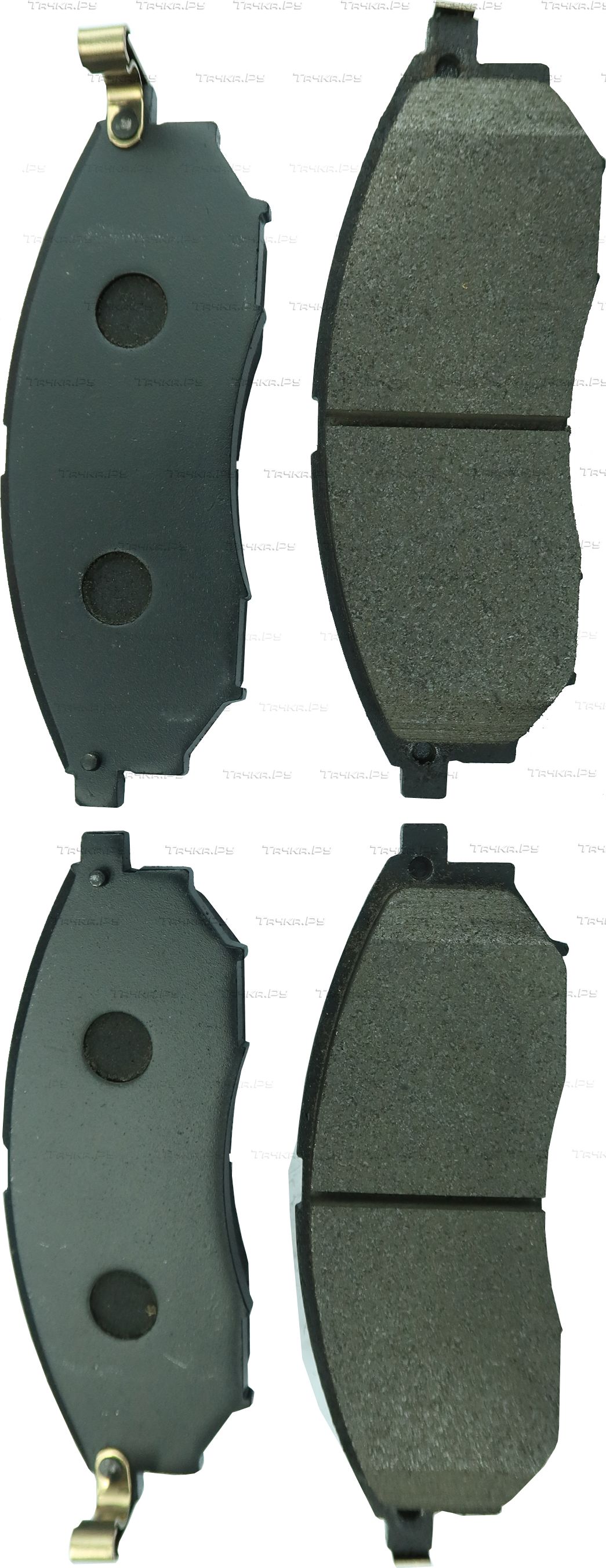 Тормозные колодки CTR передние для Nissan Murano Z51 2010-2014. Артикул GK0727