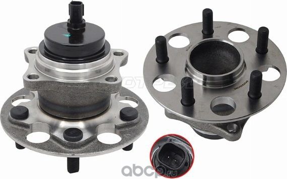 Ступица TOYOTA C-HR (16-) задняя SAT SAT. Артикул ST-42450-10020