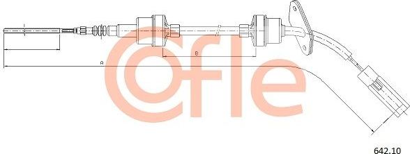 Трос сцепления Cofle для Fiat Doblo I 2001-2015. Артикул 92.642.10