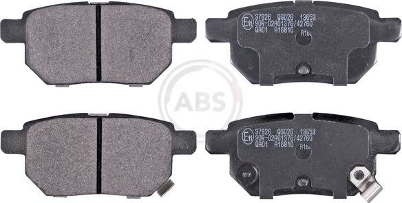 Тормозные колодки ABS. Артикул 37926