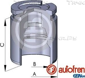 Поршень тормозного суппорта Autofren Seinsa задний для Audi 100 IV (C4) 1990-1994. Артикул D025126