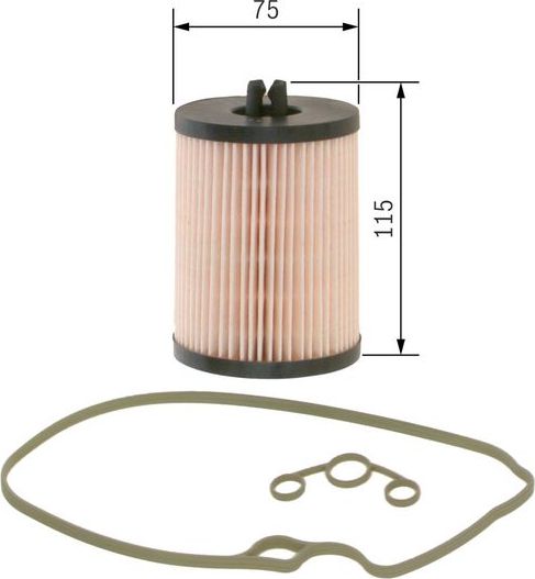 Топливный фильтр Bosch для Volkswagen Phaeton I 2002-2006. Артикул 1 457 431 718