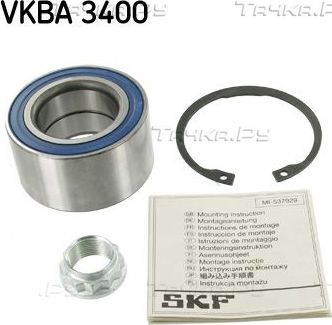 Ступичный подшипник (комплект) SKF. Артикул VKBA 3400