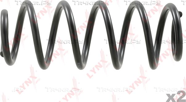 Пружина подвески LYNXauto передняя для Skoda Superb I 2005-2008. Артикул SC-2870