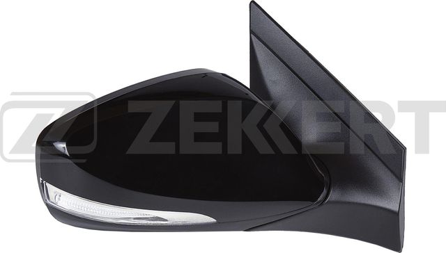 Зеркальное стекло бокового зеркала (в сборе) Zekkert правое для Hyundai Solaris I 2010-2017. Артикул SP-4427