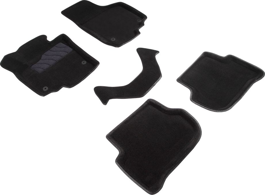 Коврики Seintex 3D ворсовые для салона Skoda Yeti 2009-2018. Артикул 83751