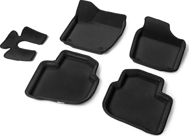 Коврики AutoFlex в салон автомобиля EVA 3D (ЭВА, ЕВА) для Skoda Rapid II поколение лифтбек 2020-2026. Артикул 2510101