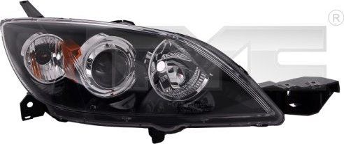 Фара передняя основная TYC левая для Mazda 3 I (BK) 2003-2009. Артикул 20-0860-05-2