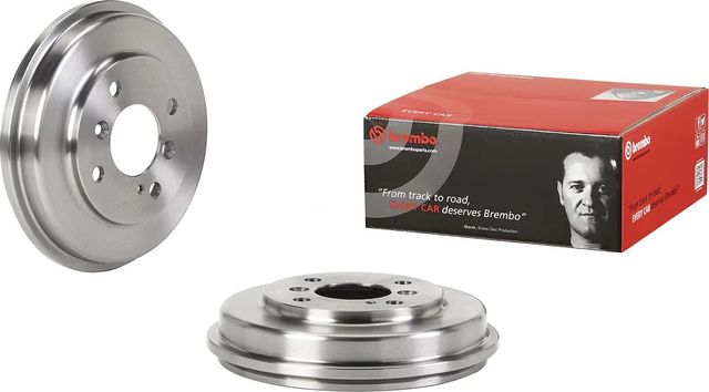 Тормозной барабан Brembo ESSENTIAL LINE задний для Ford Fiesta VI 2008-2019. Артикул 14.F041.10