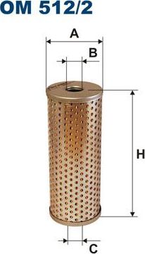 Фильтр ГУР Filtron для MAN TGS 2005-2026. Артикул OM 512/2