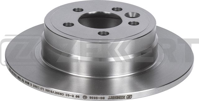 Тормозной диск Zekkert задний для Rover 75 I 1999-2005. Артикул BS-5808