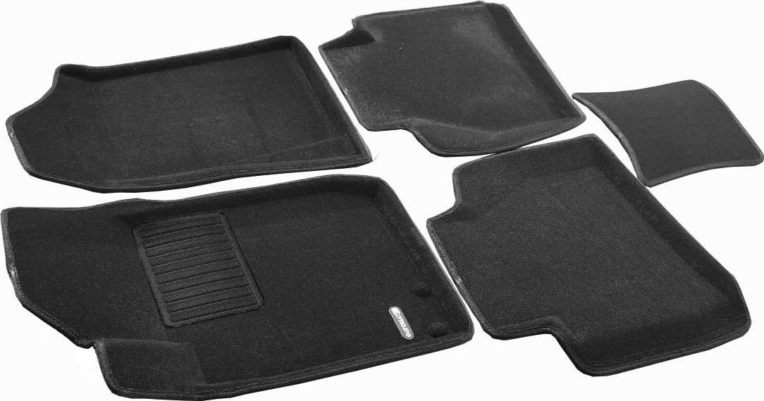 Коврики текстильные Euromat 3D Business для салона Dongfeng Rich 6 DF6 2022-2026. Артикул EMC3D-001450