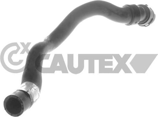 Патрубок радиатора (системы охлаждения) Cautex для Ford Mondeo III 2000-2007. Артикул 753565