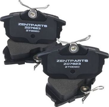 Тормозные колодки Zentparts. Артикул Z07823