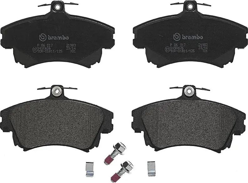 Тормозные колодки Brembo PRIME LINE. Артикул P 86 017