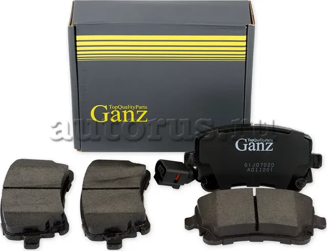 Колодки торм.зад. (Ganz). Артикул GIJ07020