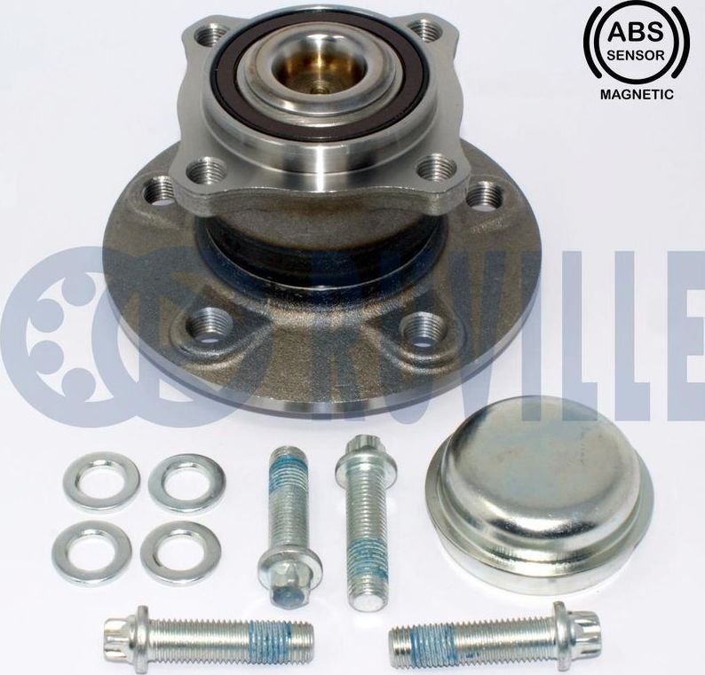 Ступица колеса с интегрированным подшипником Ruville. Артикул 221176