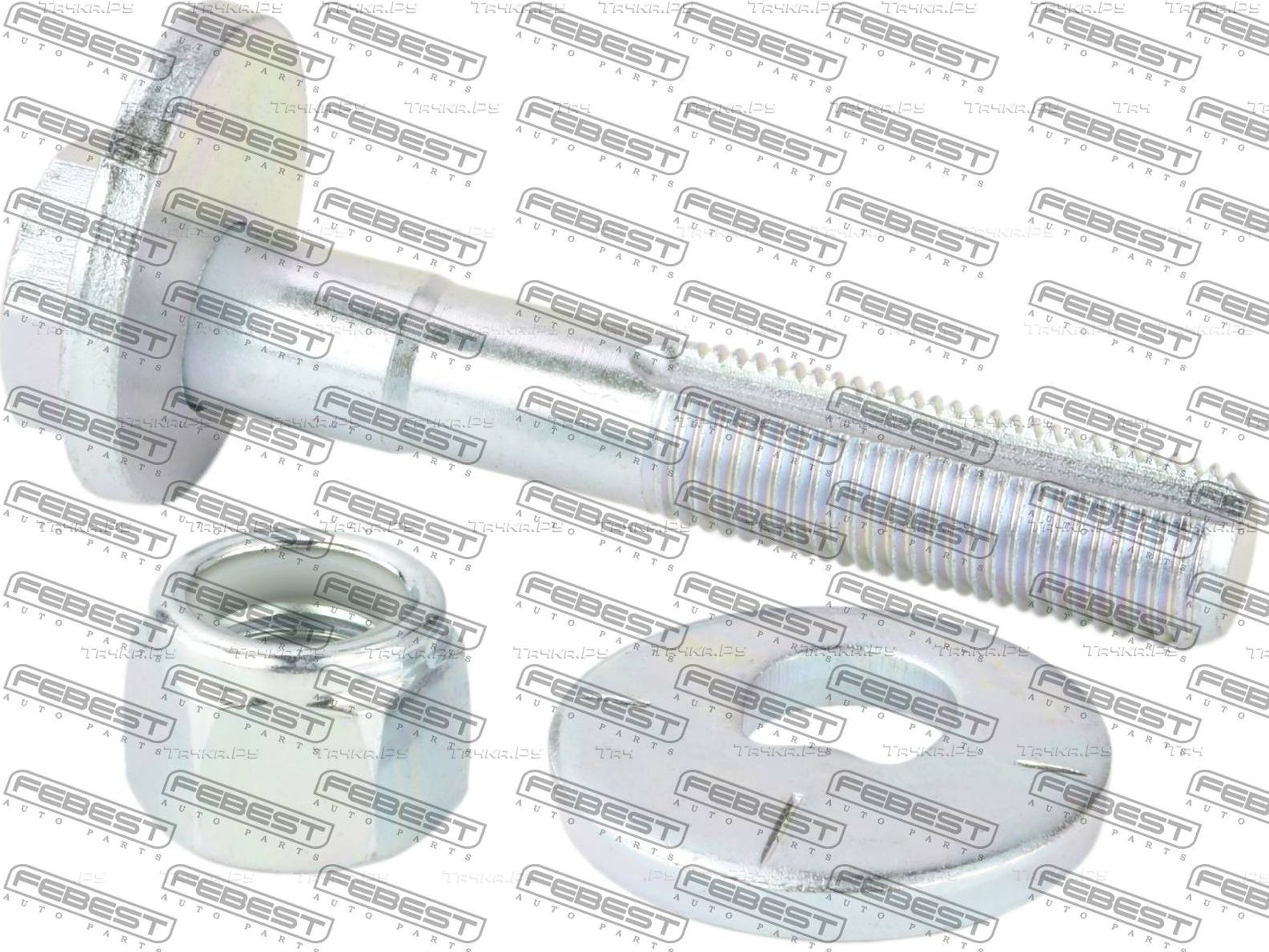 Болт развальный Febest для Audi Q7 I (4L) 2006-2015. Артикул 2329-008-KIT