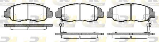 Тормозные колодки RoadHouse. Артикул 2324.12