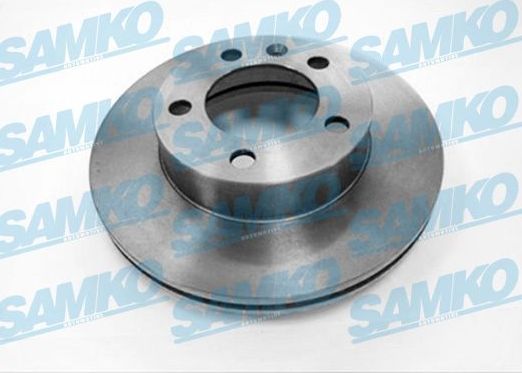 Тормозной диск Samko передний для Renault Master III 2010-2026. Артикул R1043V